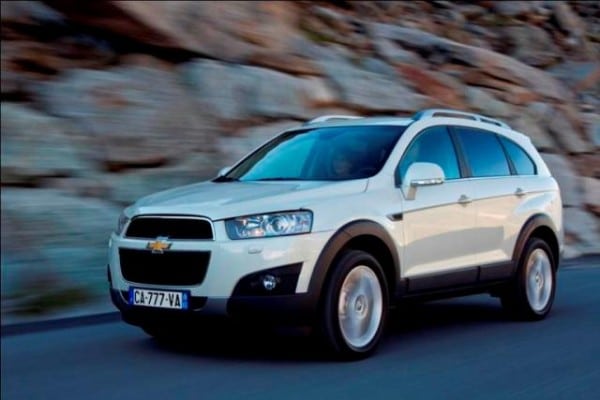 Le Chevrolet Captiva, un 4*4 7 places